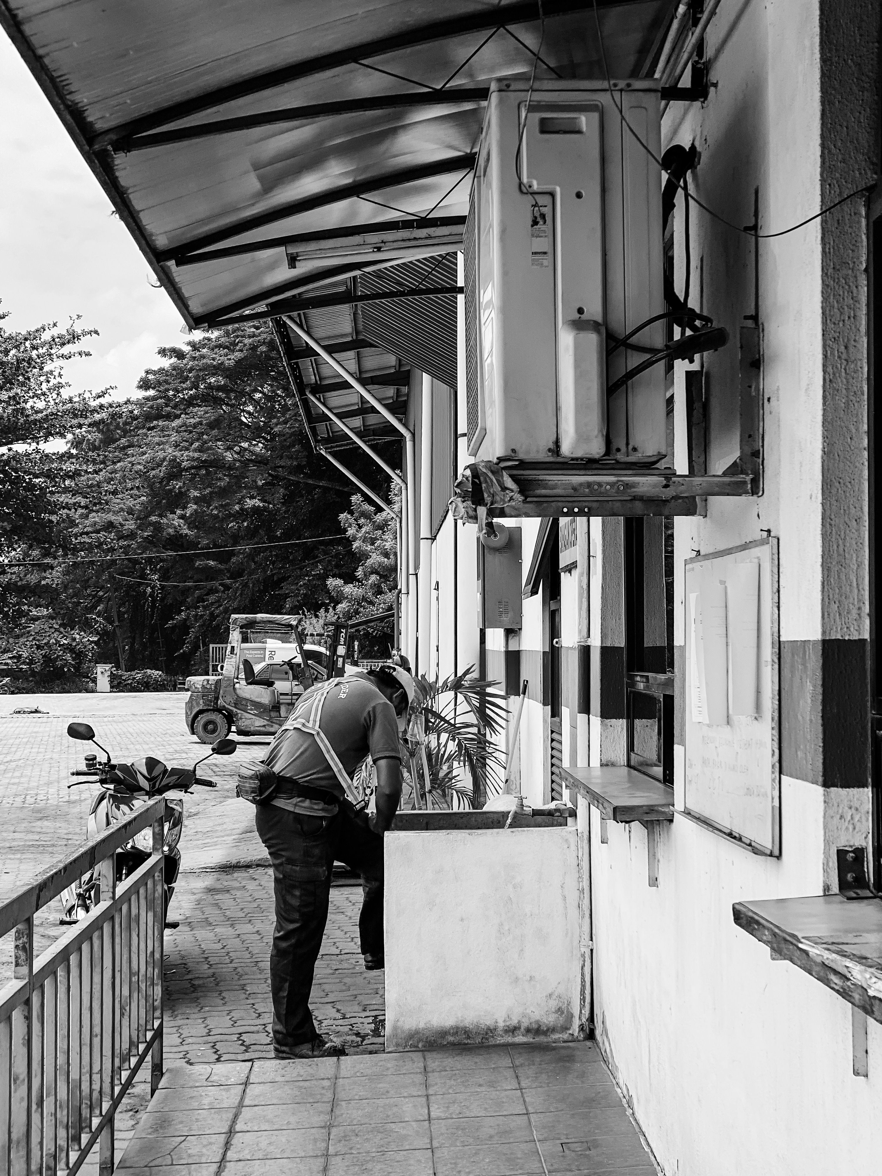 Daily-life street scene in Ipoh