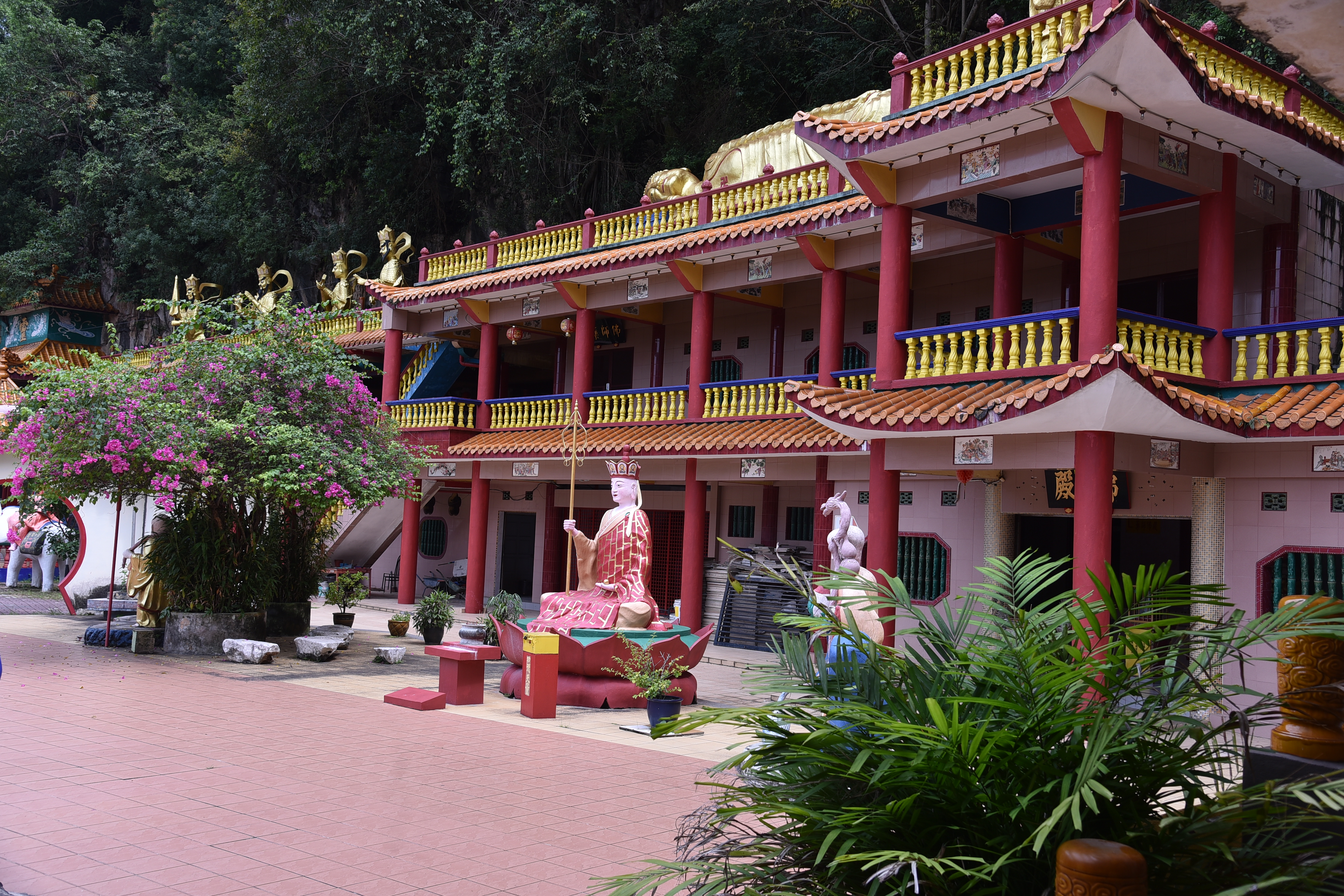 Ipoh limestone cave-temple landscape