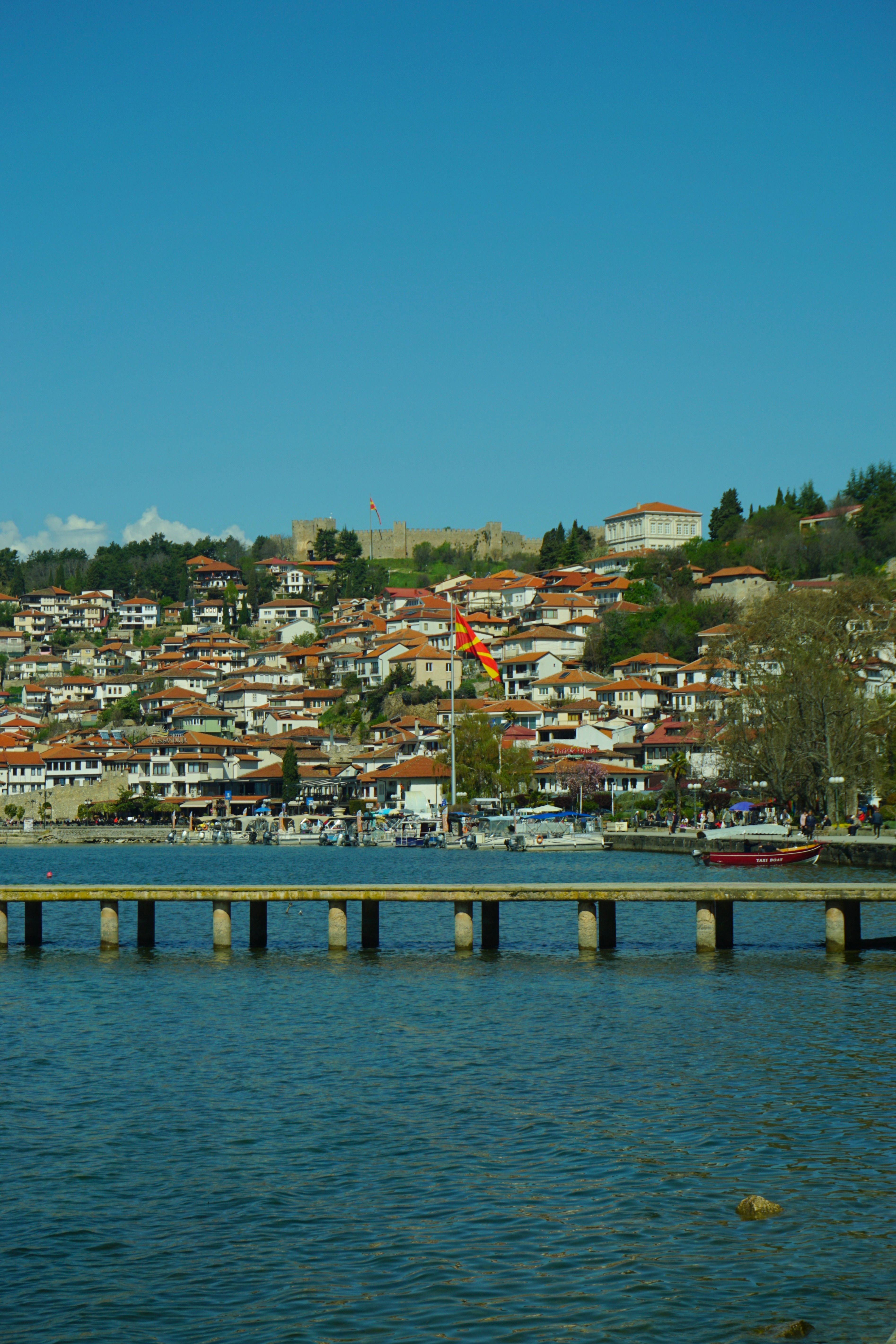 Lakeside Ohrid and fortress