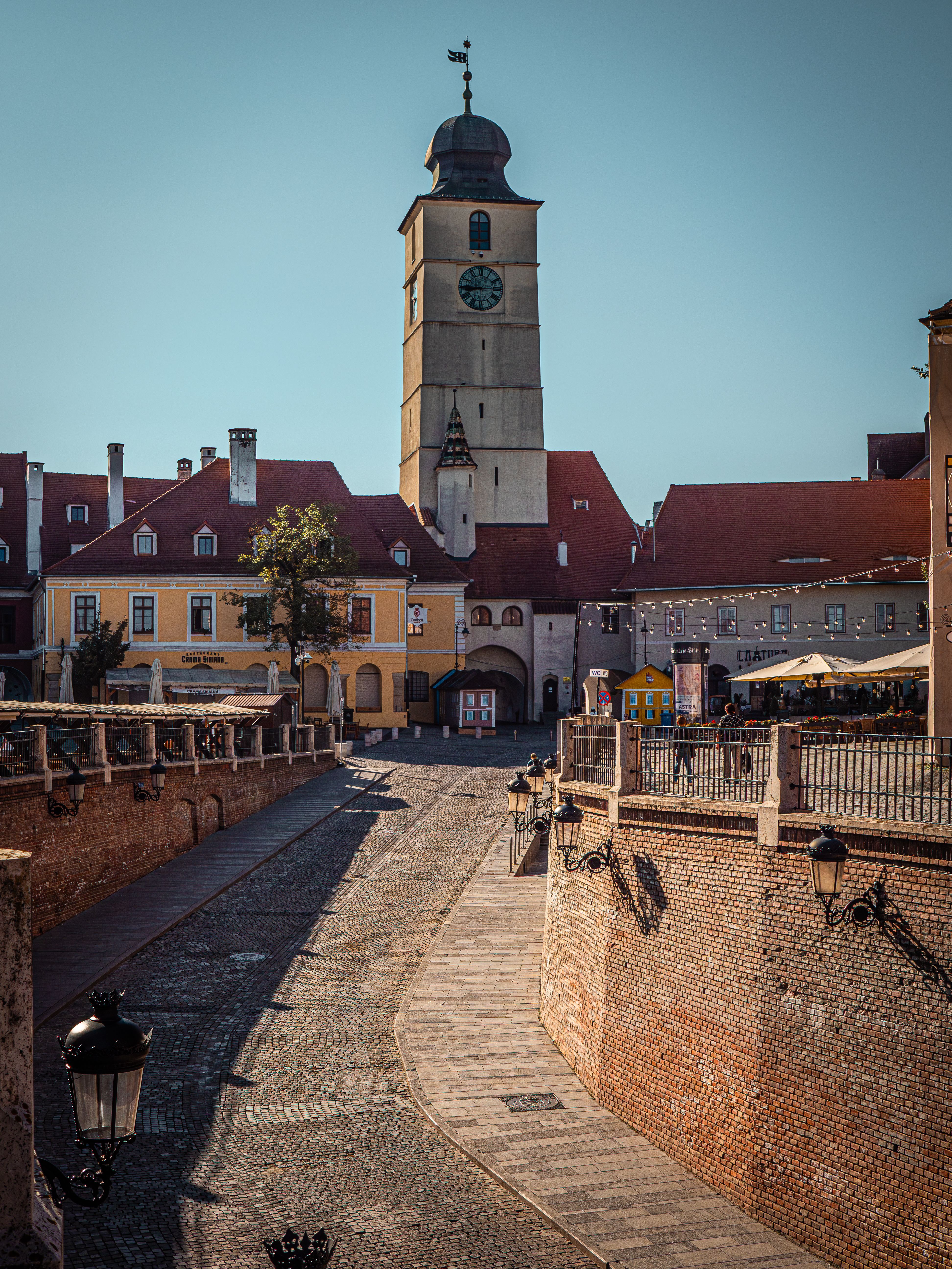 Council Tower and medieval core