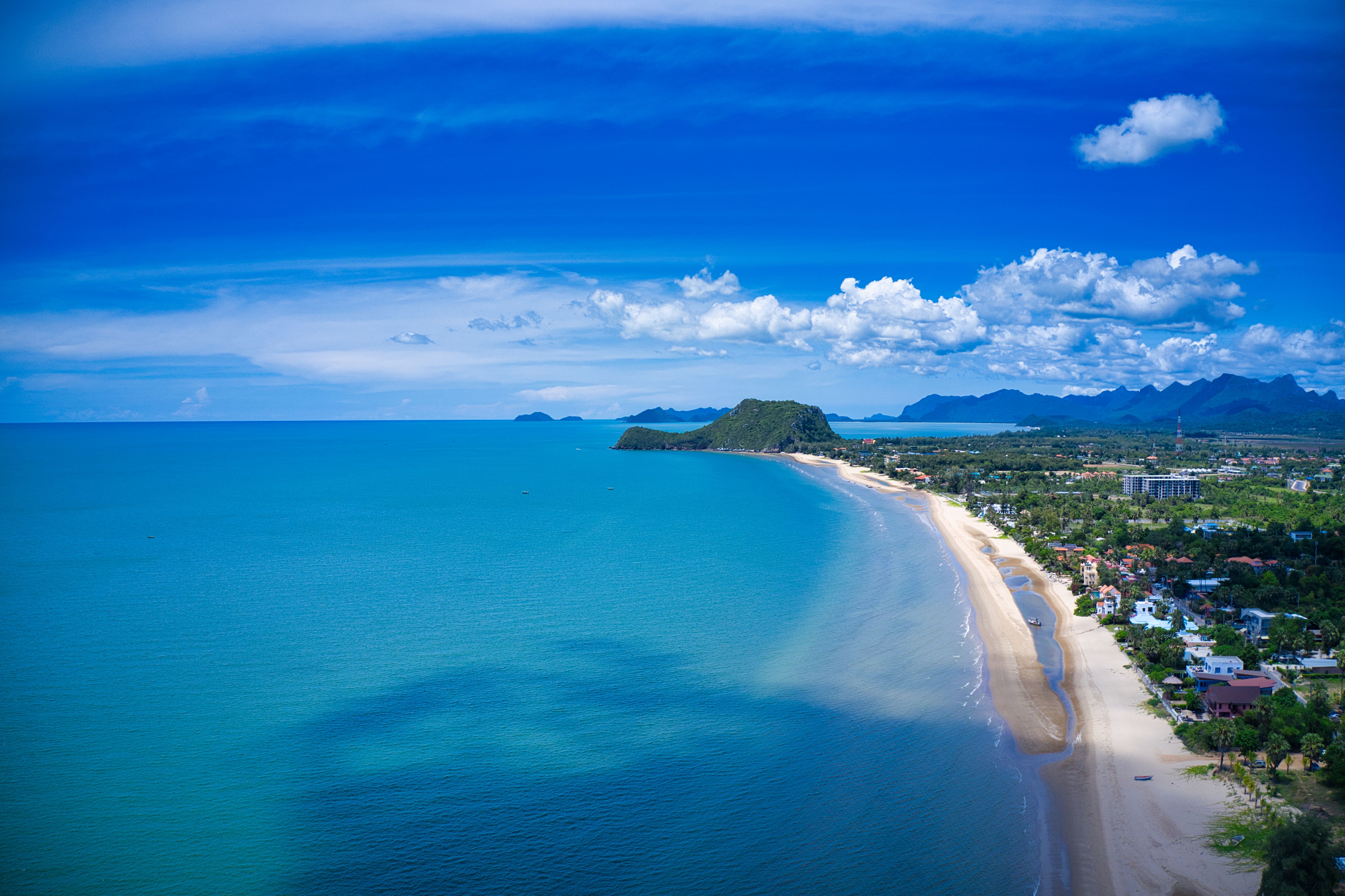 Pak Nam Pran Gulf shoreline