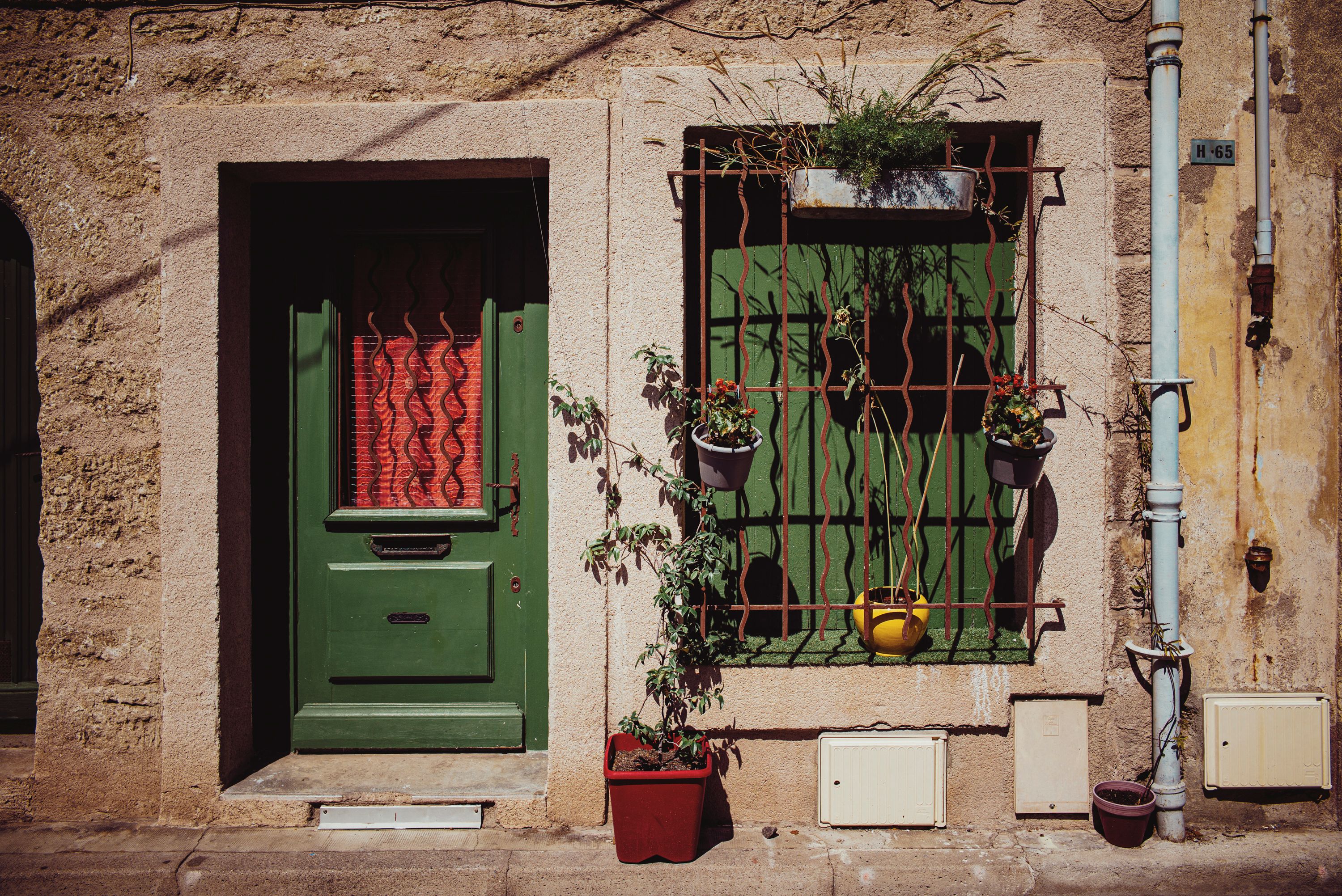 Old stone house in Pézenas