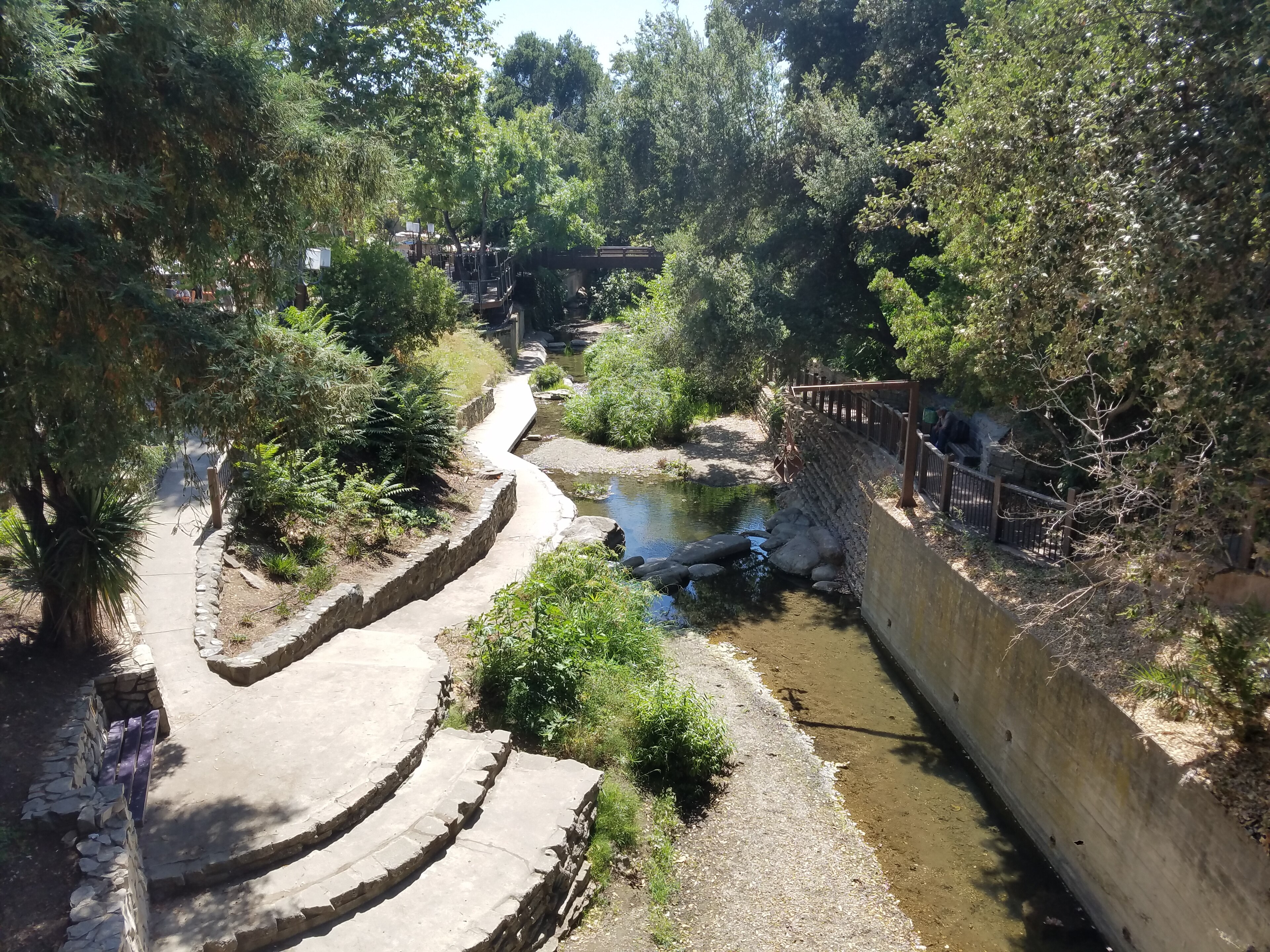 San Luis Obispo Creek downtown